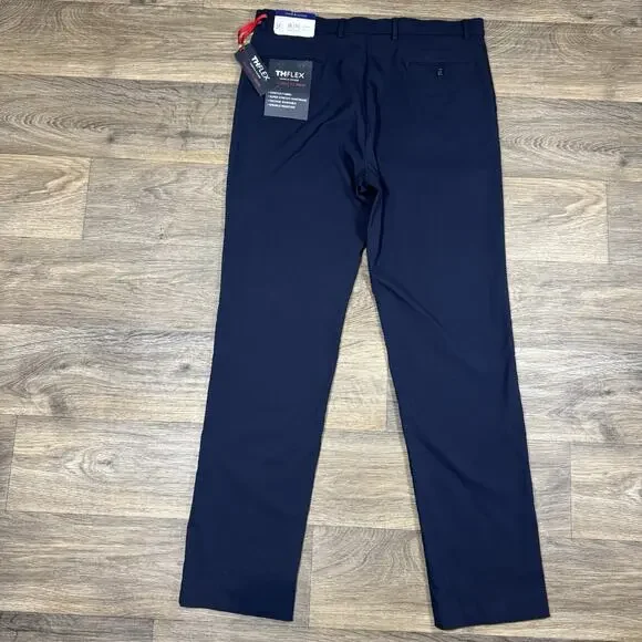 Tommy Hilfiger Navy Blue Chinos - Picture 8 of 11